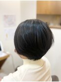 30代40代50代/丸みショート/ショートボブ/艶ボブ