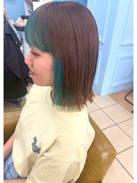 グラスペディア(graspedia) ハイトーン/デザインカラー/ポイントカラー/ターコイズブルー