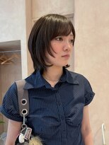 オン キャナルシティ博多前店(on)&nbsp;【晴音】ボブウルフ/顔周りレイヤー/艶髪/20代/博多