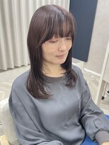 キラーナセンダイ(KiRANA SENDAI)&nbsp;ピンクブラウンカラー×レイヤースタイル