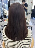ブラウンカラー/チョコレートブラウン/レイヤーカット