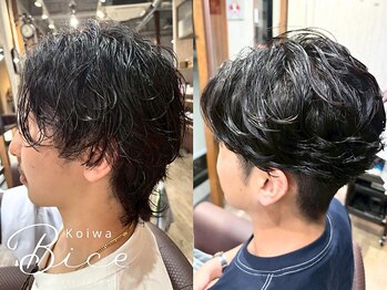 ビーチェ 小岩(Bice)の写真/《Bice小岩》ラフなのに崩れない。朝のセットがラクになる”似合わせパーマ”で清潔感ある好印象スタイルへ