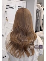 プラチナ(PLATINA)&nbsp;ハイレイヤーレイヤーカットブリーチ無しカラー顔周り韓国