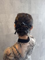 ハール(haar)&nbsp;ミディアムお呼ばれヘア
