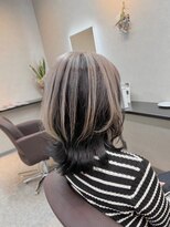 パーミルヘアーピピ(permille hair pipi) アンブレラ×ホワイトベージュ