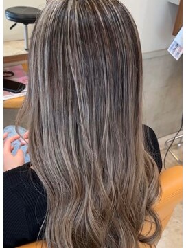 ミュミュ(mu-mu) デザインカラー×ミルクティーベージュ9.26