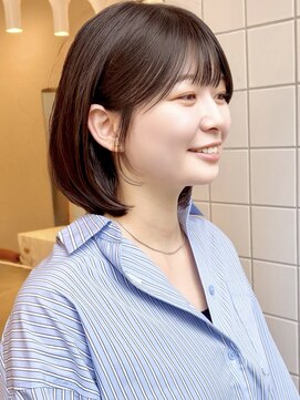 ヨリ ルトロワ 札幌大通(yori Le_trois) 似合わせカット30代40代50代ショートボブくびれレイヤーカット
