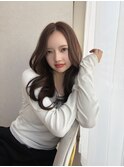髪質改善*韓国レイヤー*前髪ロング*美髪*暗髪*Zina札幌大通