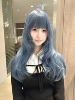 ホロ 渋谷(hollo) アクアブルー/ブルーラベンダー/水色カラー/ブルーヘアー
