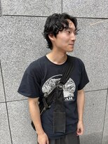 デヴェロペ(Devellope.)&nbsp;メンズ　パーマ　センターパート