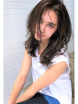 リマ(RIMA) 【RIMA】 外国人風☆クセ毛風なラフカール×ルーズパーマ