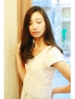 トヌコア ルア 下北沢店(TONUKOA RUA)&nbsp;【TonukoaRua】Aラインの大人可愛いグレージュロングスタイル☆