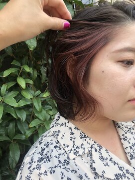 ワンオフ(one-off) ゆるふわボブ