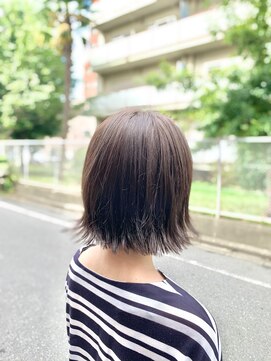 ヘアサロン ブランロール 白金店(Hair Salon Blanl'or) シンプル外巻きボブ