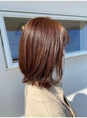 外ハネミディアムボブ