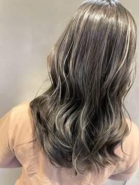 エイト 上野店(EIGHT ueno) 【EIGHT上野】日木[NIKI]_ハイライトとオリーブグレージュ