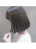 美髪縮毛矯正でツヤツヤへ☆王道のボブカット☆