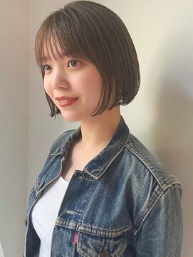 コクーン(Cocoon) 大人ボブ#ショコラアッシュ#ヘルシースタイル#ふんわりカール