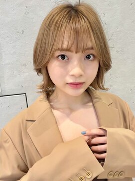 ロンドプランタン 恵比寿(Lond Printemps) 韓国くびれヘア　ナチャラルベージュアースカラー