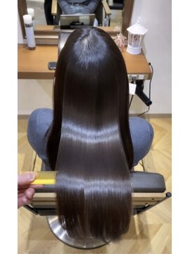 レーヴバイロンド 仙台(Reve by Lond) 髪質改善　縮毛矯正　チョコレート　大人ガーリー　モードヘア