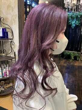 ヘアー クリエイト カルバリ(HAIR CREATE Calbari) ビビットバイオレットカラー