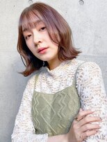 オーブ ヘアー フィグ 佐世保店(AUBE HAIR fig) 20代・30代_面長解消くびれロブ