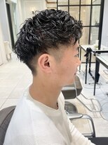 ジェル一つで決まるメンズパーマ【銀座】鶴岡