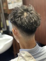 ヒロギンザ 新橋銀座口店(HIRO GINZA) 波巻スペインカール×フェード