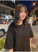 #レイヤーカット#レイヤー#ミディアム#暗髪#髪質改善