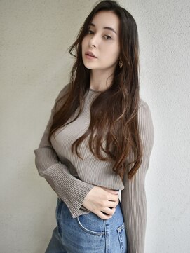 ブゾン(buZon) 大人ロングスタイル×ゆるふわパーマ