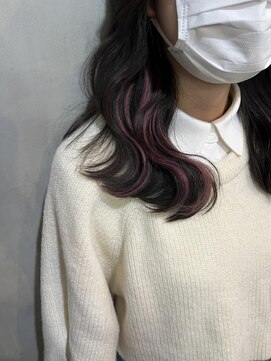 ルフレ 新宿本店1st(Reflet) インナーカラー