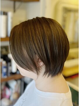 コトノハ 大宮店(cotonoHa) 丸みショート×アッシュベージュ