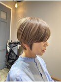 ショートカット×ひし形ショートボブ×前髪あり×髪質改善