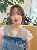 抜け感ショートボブ/上新庄/だいどう豊里