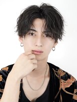 オーシャントーキョー 心斎橋(OCEAN TOKYO WEST)&nbsp;ツイストスパイラル波巻きスパイラルパーマセンターパートウルフ