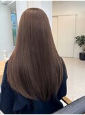 艶と潤いが続く髪質改善カラー