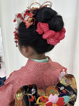 サクララ(Sakura la) 七五三ヘア日本髪！/七歳/新日本髪/アップヘア/ヘアアレンジ