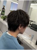 ウルフパーマ/波巻きパーマ