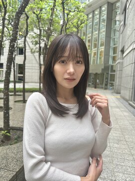 ミンクスオーバー(MINX OVER) メルティカラーフェミニンロング似合わせカット