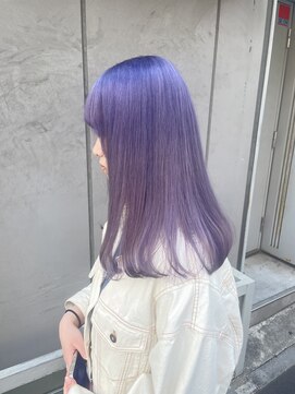 グロウ 渋谷(grow) 薄めラベンダーカラー