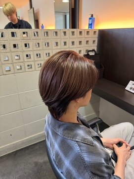 ニュイ 高槻 阪急茨木店(nui) 黒髪ボブルフネビージュ小顔ワンレンスペインカール