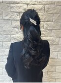 お呼ばれヘアセット