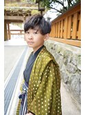 ハーフ成人式男の子♪