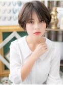 センターパートくせ毛マッシュボブショートh4北浦和20代30代40代