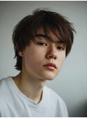 フェザーショート/刈り上げショート/ニュアンスデザイン/メンズ
