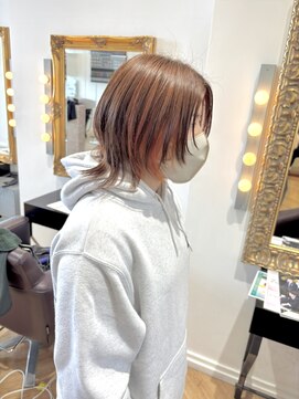 コワファースト させぼ五番街店(COIFF1RST) ウルフ×オレンジ