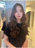 【LICCA 伊崎優李】韓国ヘア/レイヤーカット/前髪/ベージュ