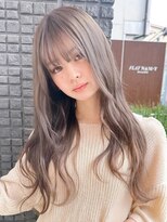 セイドット オモテサンドウ(Say. omotesando)&nbsp;Say.ロングレイヤーアッシュベージュアッシュオリーブ表参道青山