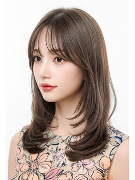 ユーフォリア 銀座本店(Euphoria) 山村/20代30代40代ミディアムレイヤー/韓国風ヘア/髪質改善銀座