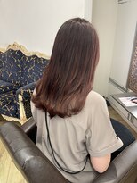 コワファースト 大分(COIFF1RST) ブリーチなし!ピンクべージュカラー